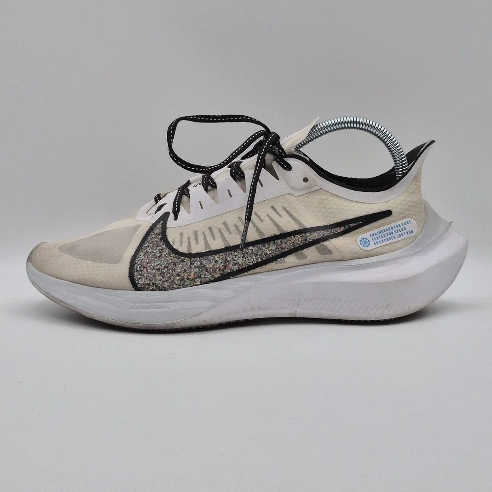 Nike Zoom Gravity Shoes Mens Size 9 White Mesh Running Sneakers BQ3202-101